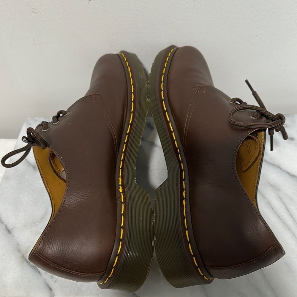 Dr Doc Martens Oxford Classic Brown Leather Men's Shoes Sz 13 NEW no box - Picture 12 of 15